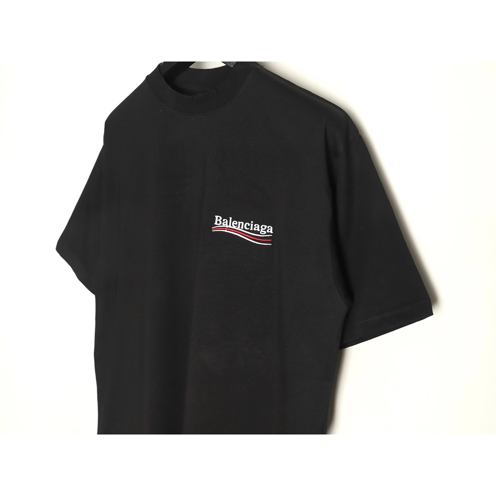 Balenciaga Wave Coke Embroidery Short Sleeve T-Shirt,Balenciaga