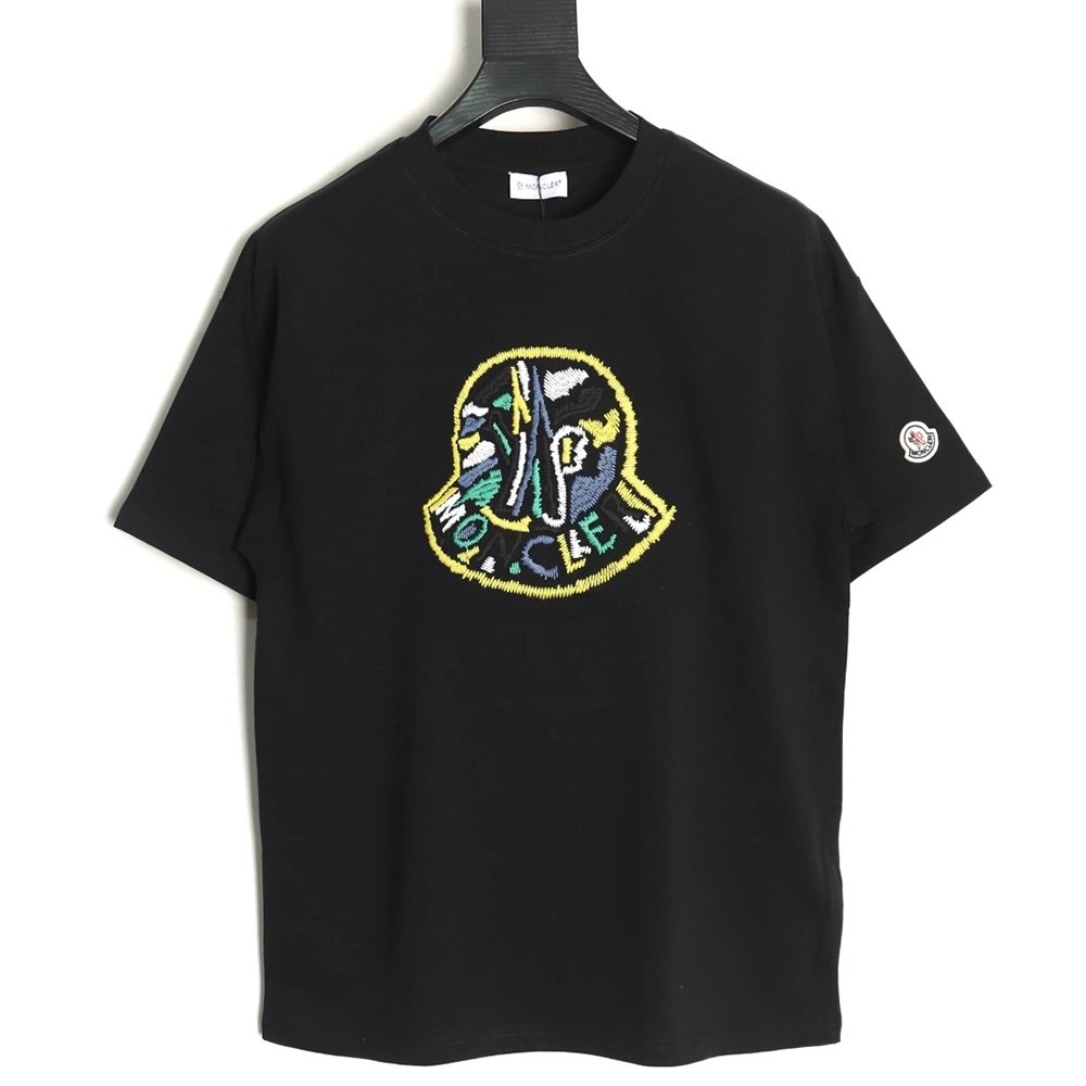 Moncler embroidered logo short sleeve TSK1,Moncler