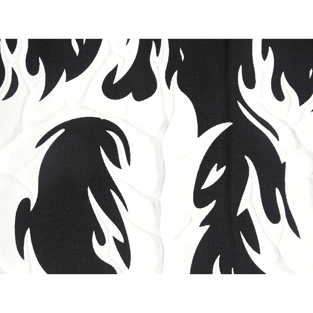 Balenciaga Flame Double B Letter Print Short Sleeve TSK1,Balenciaga