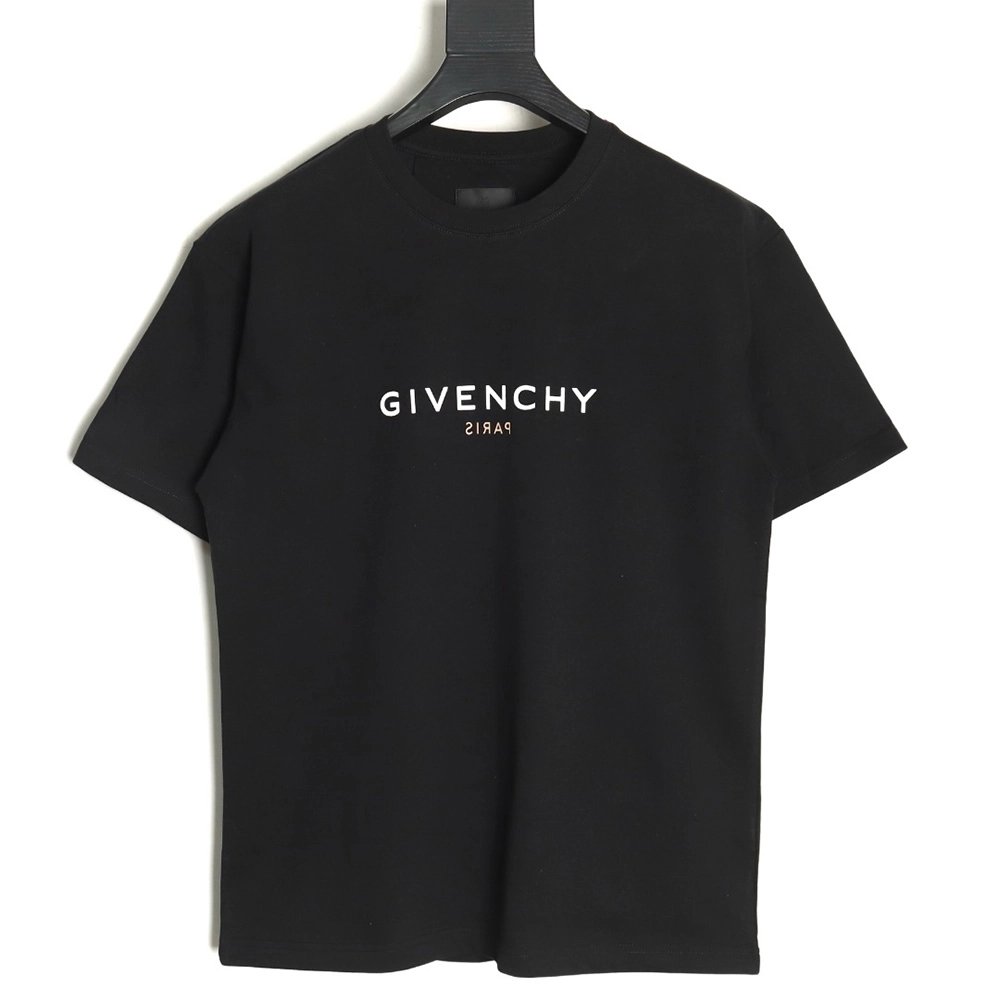 Givenchy reverse lettering print short sleeve T-shirt,Givenchy