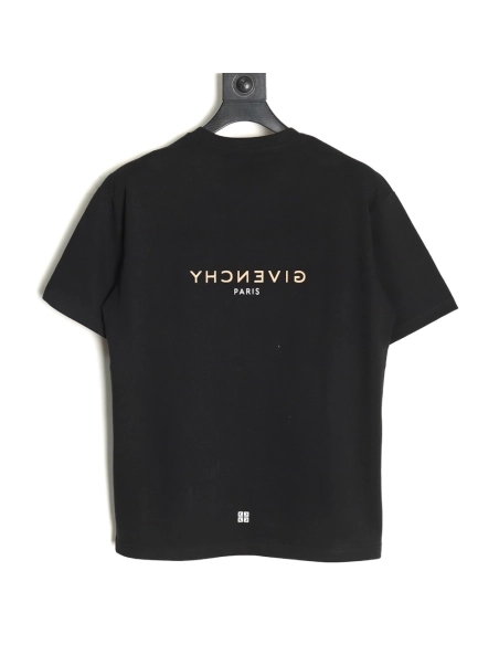 Givenchy reverse lettering print short sleeve T-shirt,Givenchy