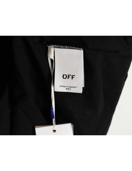 Off White Gold Painted Arrow Short Sleeves,Off White