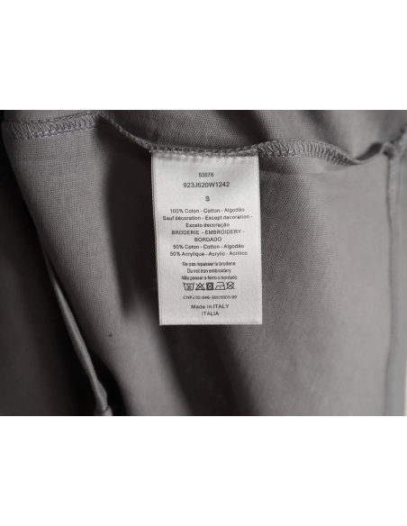 Dior patch embroidered lettering short sleeves TSK1,Dior