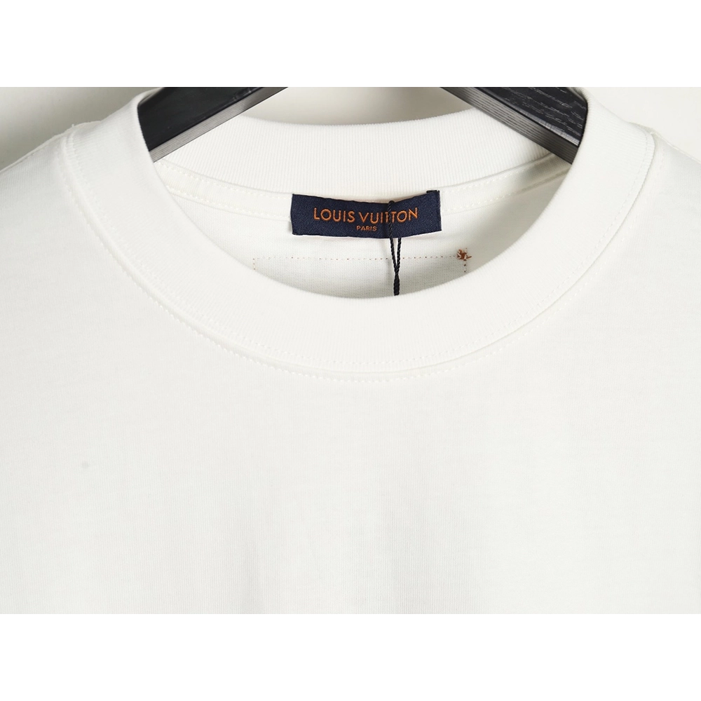 Louis Vuitton Back Chain Circle Print Short Sleeve T-Shirt,Louis Vuitton