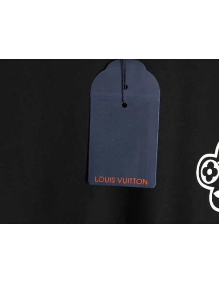 Louis Vuitton Back Chain Circle Print Short Sleeve T-Shirt,Louis Vuitton