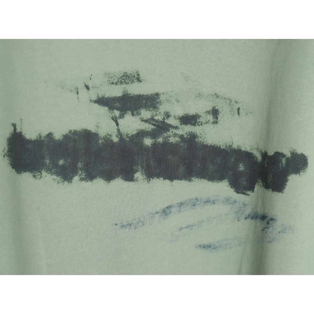 Balenciaga ripped long sleeves with blurred pattern,Balenciaga