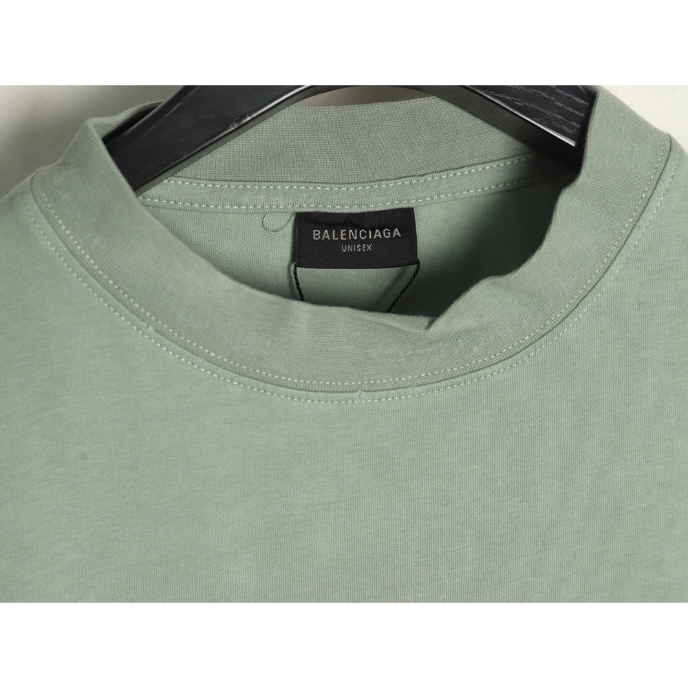 Balenciaga ripped long sleeves with blurred pattern,Balenciaga