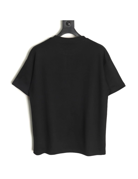 Balenciaga obscure lock letter embroidered short-sleeved T-shirt TSK1,Balenciaga