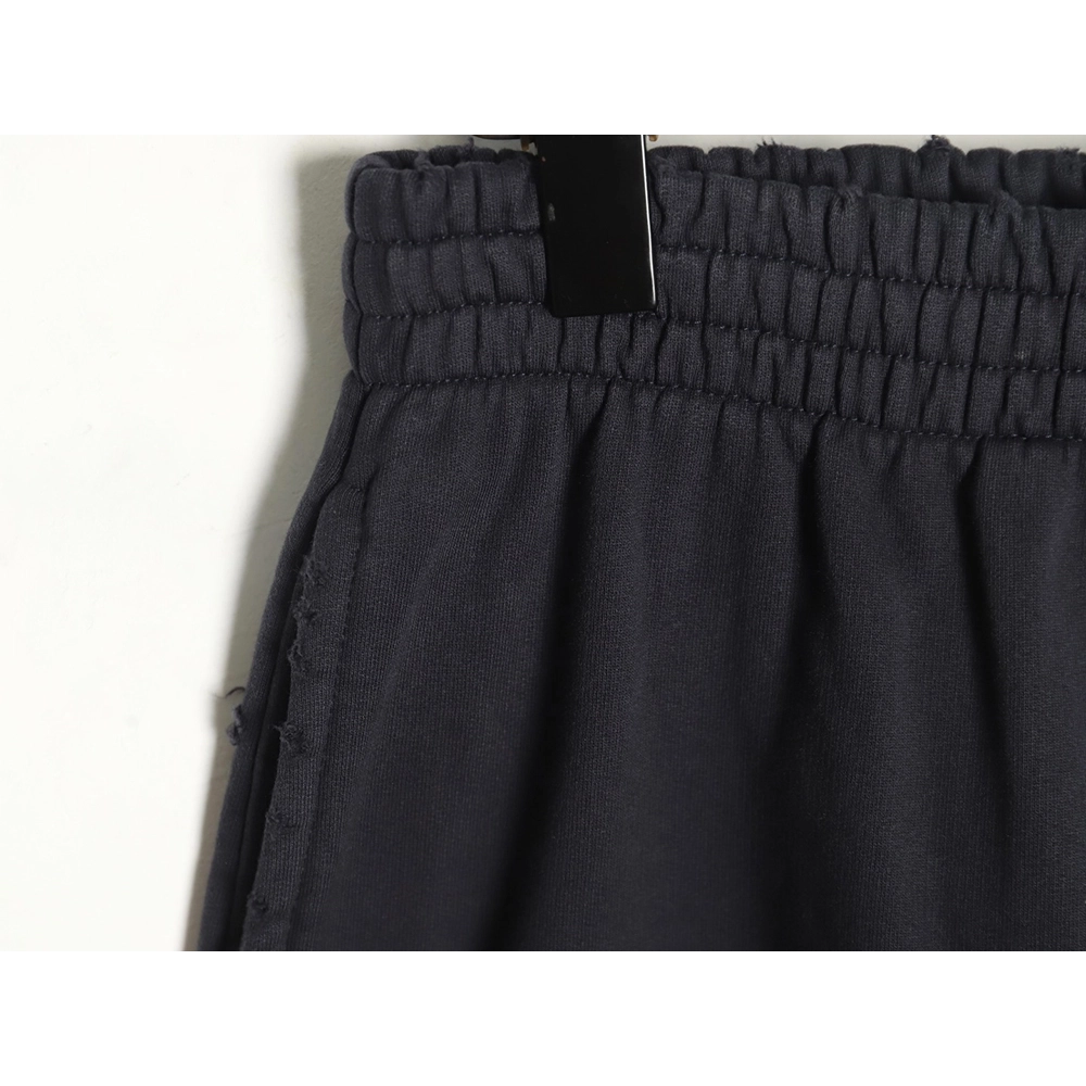 Balenciaga heavyweight batik washed embroidered wide-leg trousers,Balenciaga