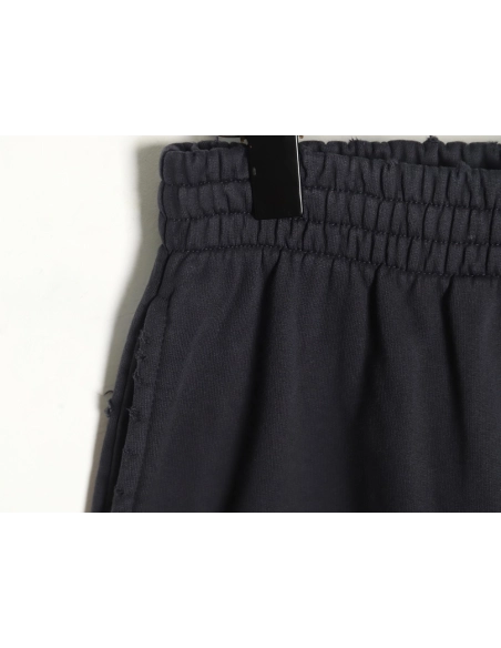 Balenciaga heavyweight batik washed embroidered wide-leg trousers,Balenciaga