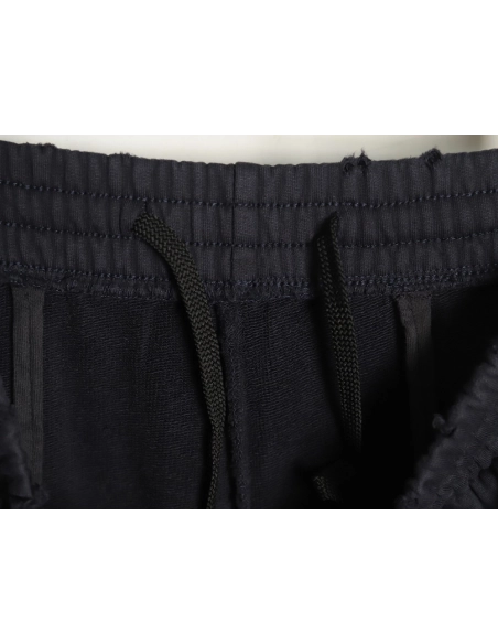 Balenciaga heavyweight batik washed embroidered wide-leg trousers,Balenciaga