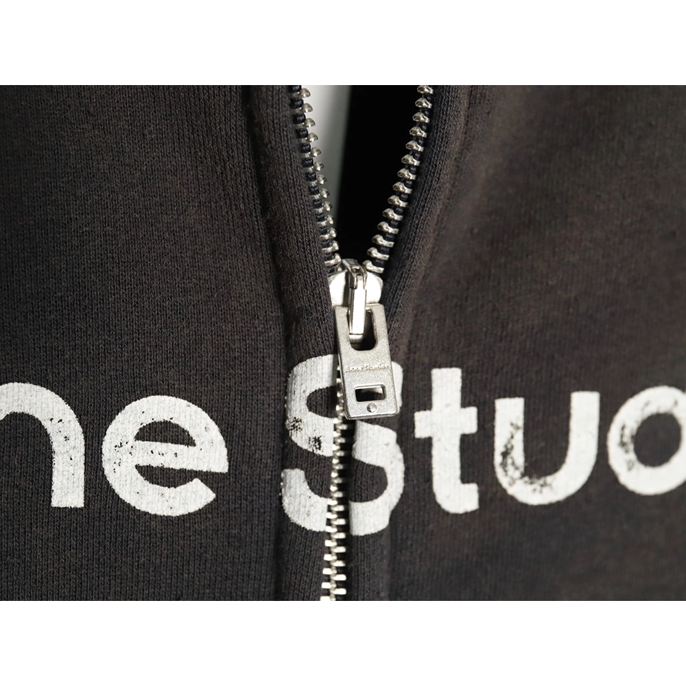 Acne Studios 1996 distressed washed baseball jacket,Acne Studios