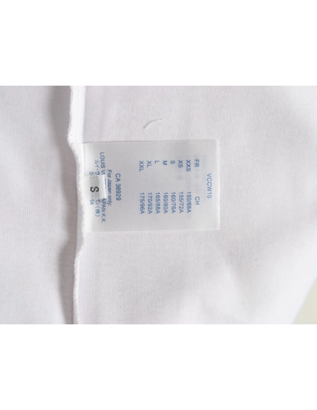 Louis Vuitton hand-painted graffiti rabbit head print short-sleeve,Louis Vuitton