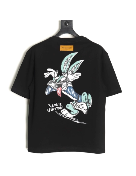 Louis Vuitton Bugs Bunny print short-sleeve TSK1,Louis Vuitton