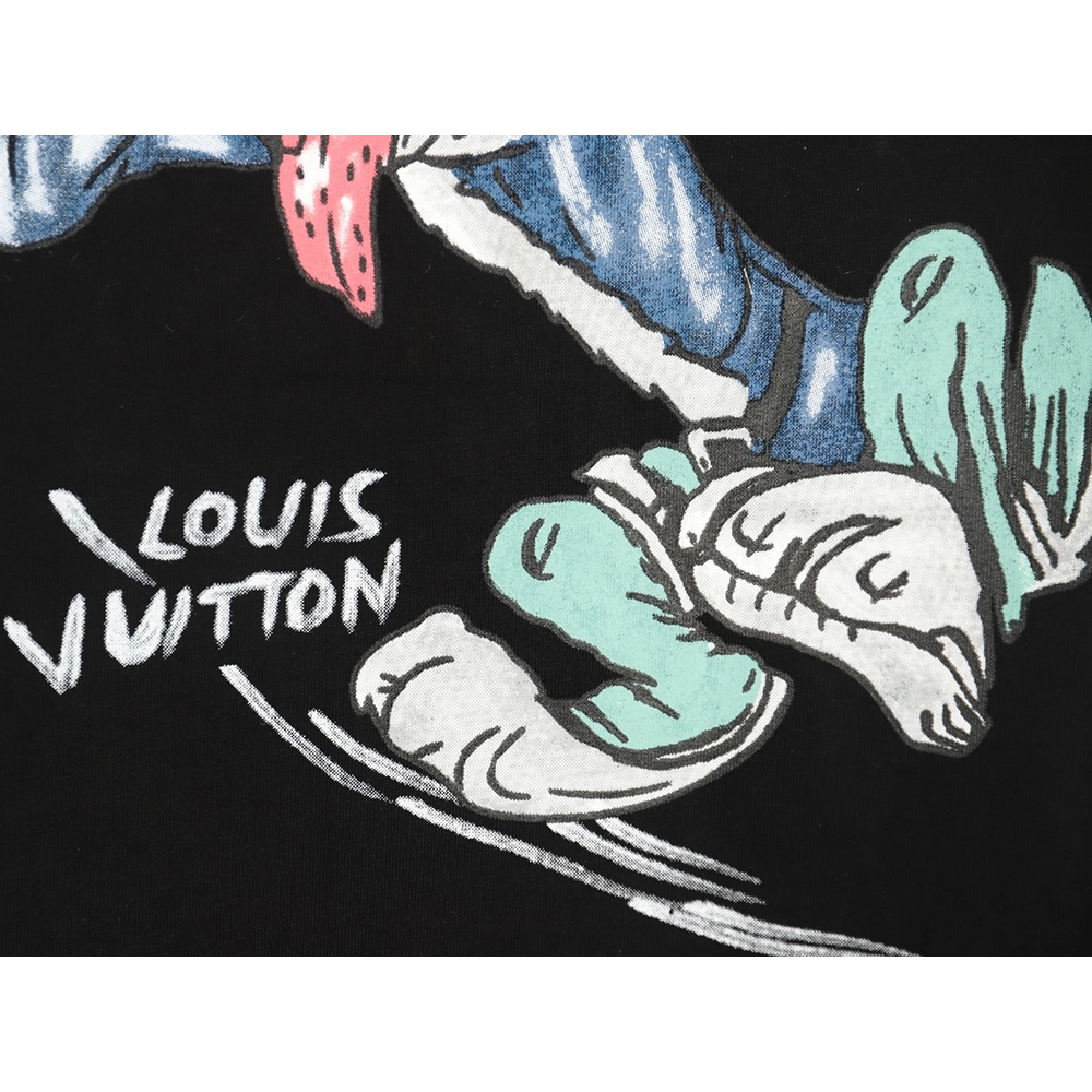 Louis Vuitton Bugs Bunny print short-sleeve TSK1,Louis Vuitton
