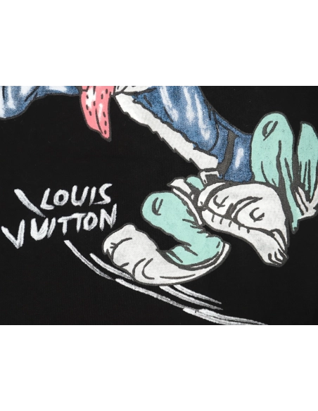 Louis Vuitton Bugs Bunny print short-sleeve TSK1,Louis Vuitton
