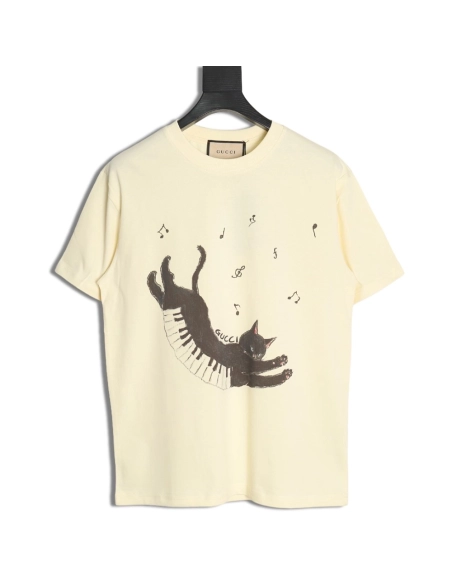 Gucci funny cartoon print short sleeves,Gucci