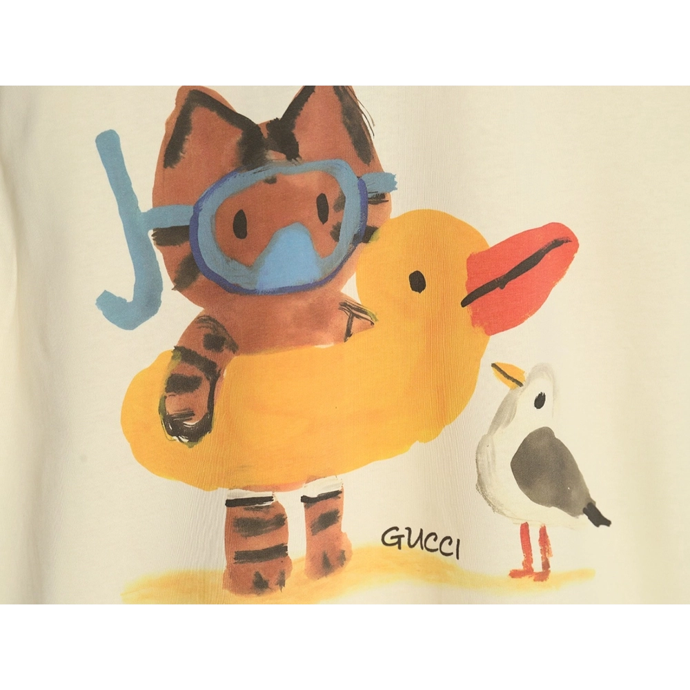 Gucci funny cartoon print short sleeves TSK2,Gucci