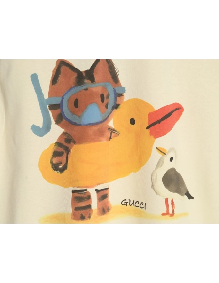 Gucci funny cartoon print short sleeves TSK2,Gucci