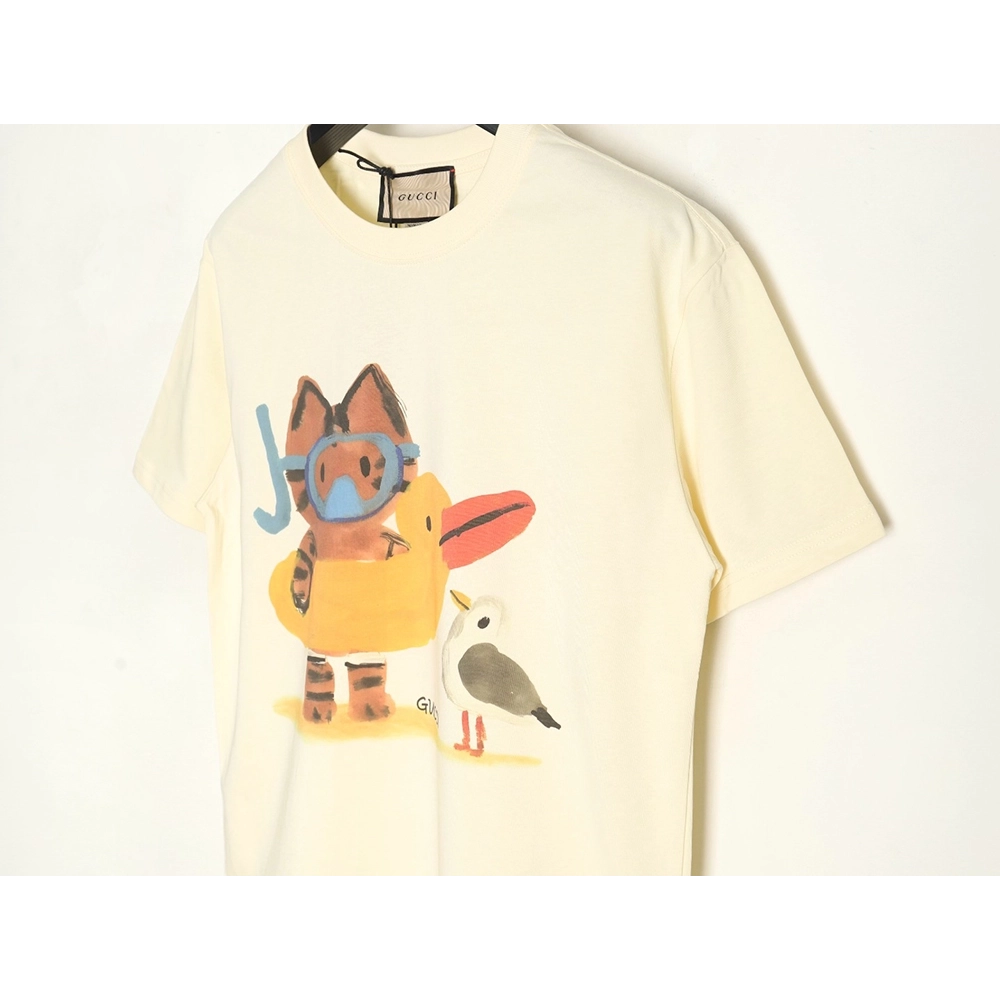 Gucci funny cartoon print short sleeves TSK2,Gucci