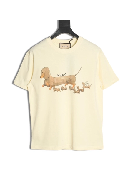 Gucci funny cartoon print short sleeves TSK3,Gucci