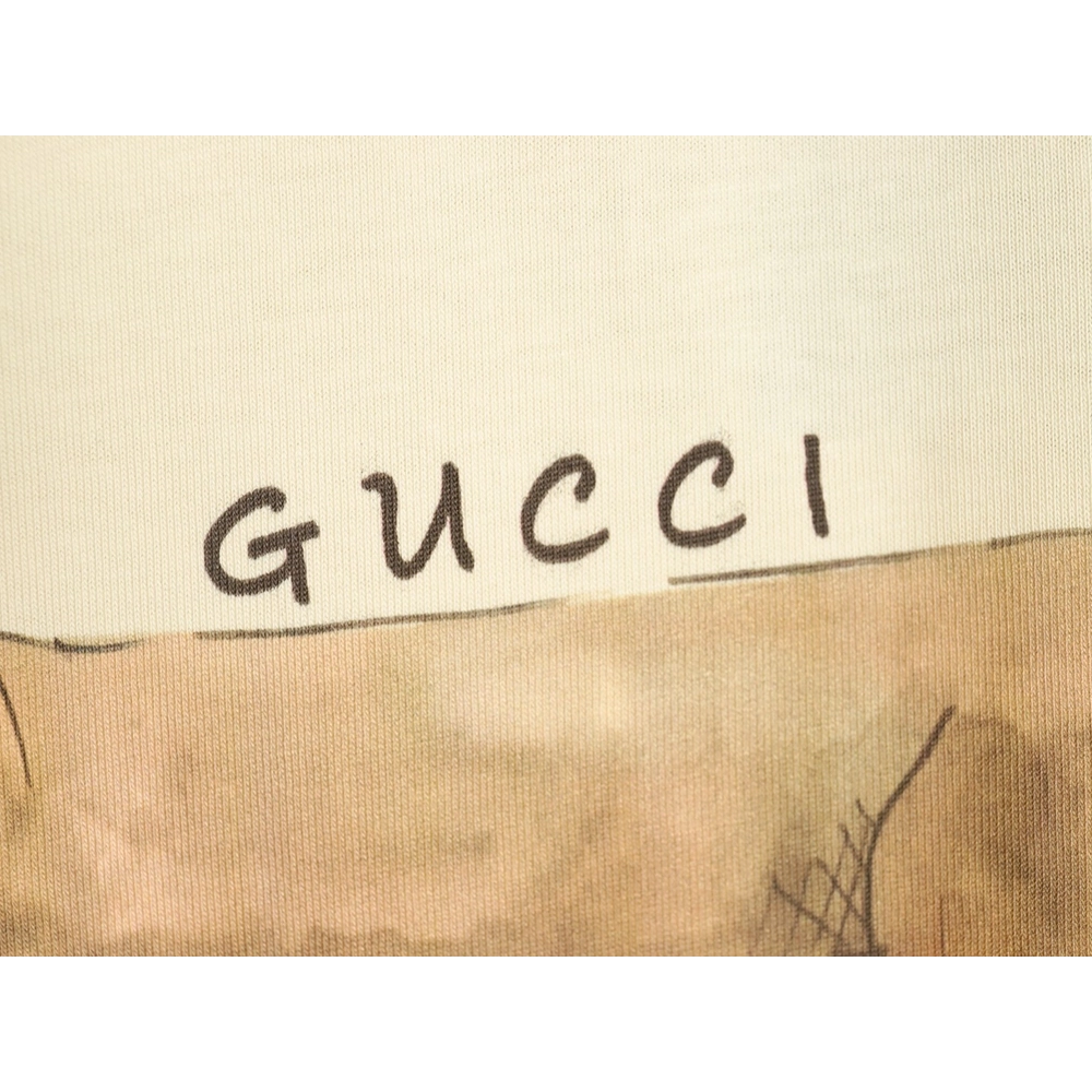 Gucci funny cartoon print short sleeves TSK3,Gucci