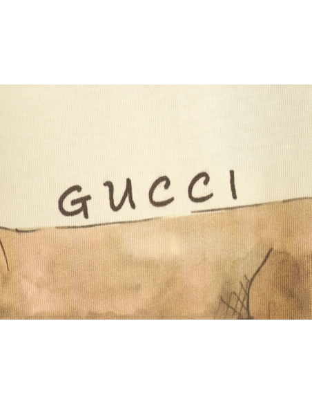 Gucci funny cartoon print short sleeves TSK3,Gucci