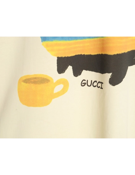 Gucci funny cartoon print short sleeves TSK7,Gucci