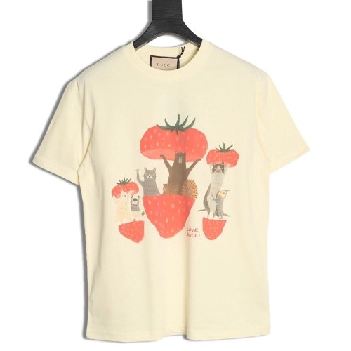 Gucci funny cartoon print short sleeves TSK8,Gucci