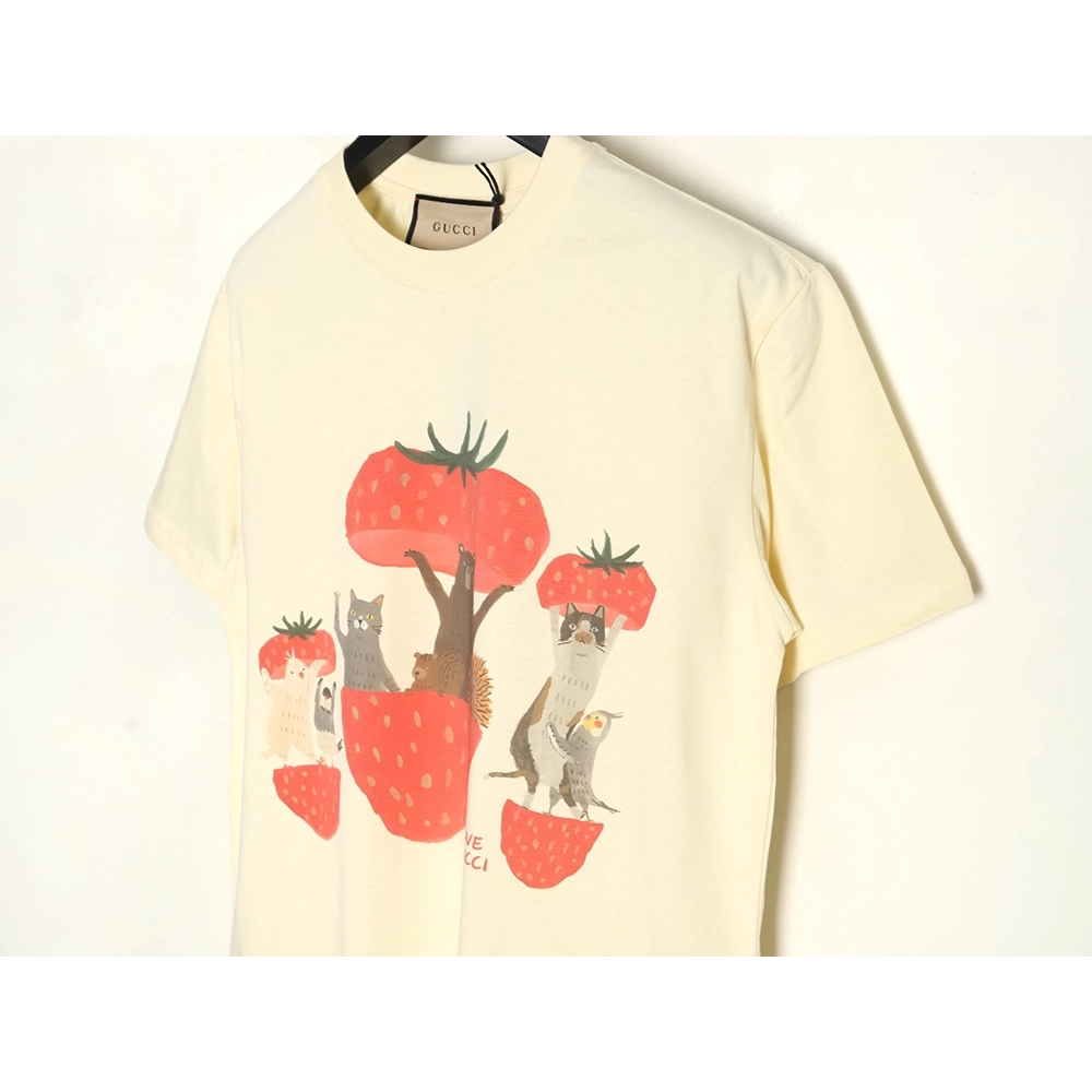 Gucci funny cartoon print short sleeves TSK8,Gucci