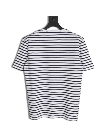 Prada Striped Pocket Short Sleeve T-Shirt,Prada
