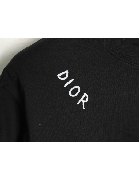 Dior small dragonfly print T-shirt,Dior