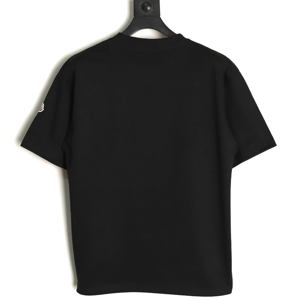 Moncler Neck Lettering Short Sleeve T-Shirt,Moncler