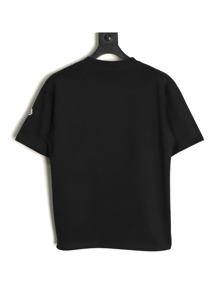 Moncler Neck Lettering Short Sleeve T-Shirt,Moncler