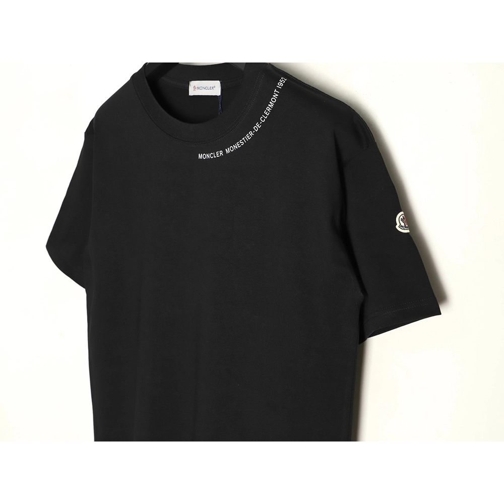 Moncler Neck Lettering Short Sleeve T-Shirt,Moncler