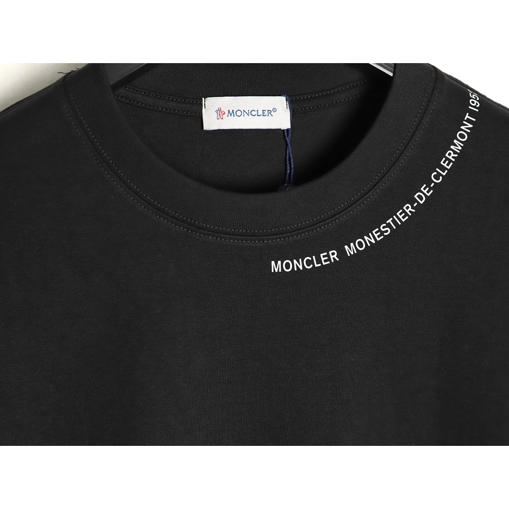 Moncler Neck Lettering Short Sleeve T-Shirt,Moncler