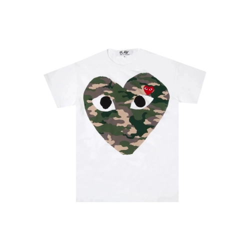 Comme des Garcons PLAY Play Camouflage Heart T-shirt,Comme des Garcons