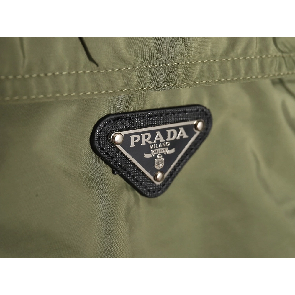 Prada Minimalist Double Pocket Short Sleeve Shirt,Prada