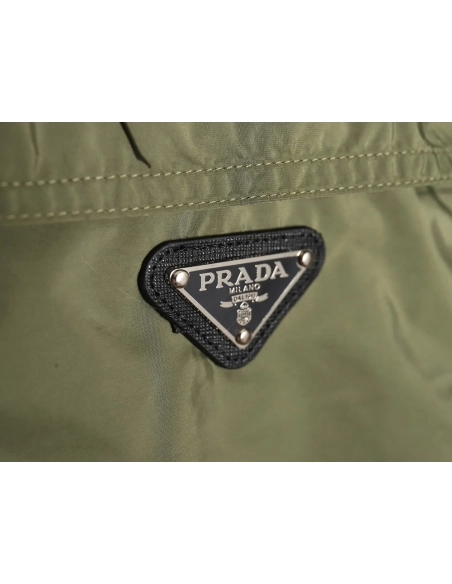 Prada Minimalist Double Pocket Short Sleeve Shirt,Prada