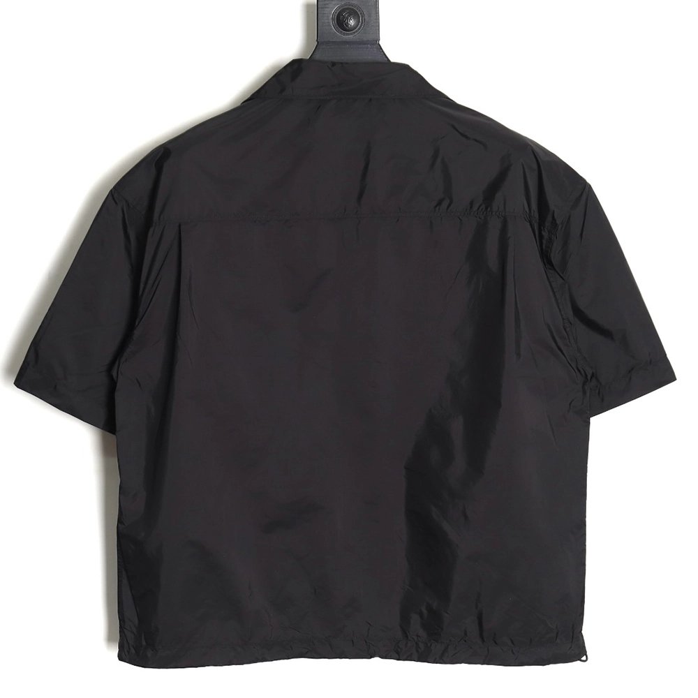 Prada Minimalist Double Pocket Short Sleeve Shirt TSK1,Prada
