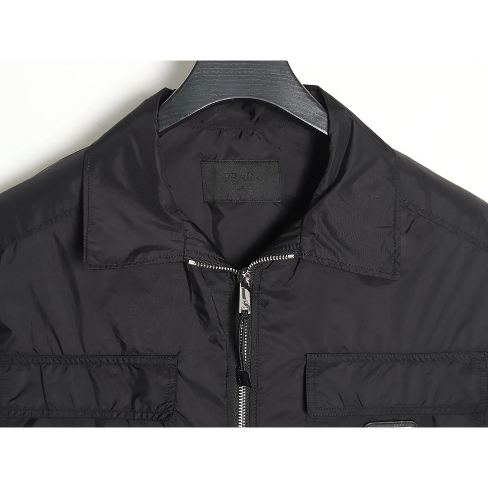 Prada Minimalist Double Pocket Short Sleeve Shirt TSK1,Prada