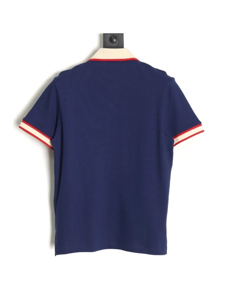 Gucci Classic Pocket Embroidered Double G Polo Short Sleeve,Gucci