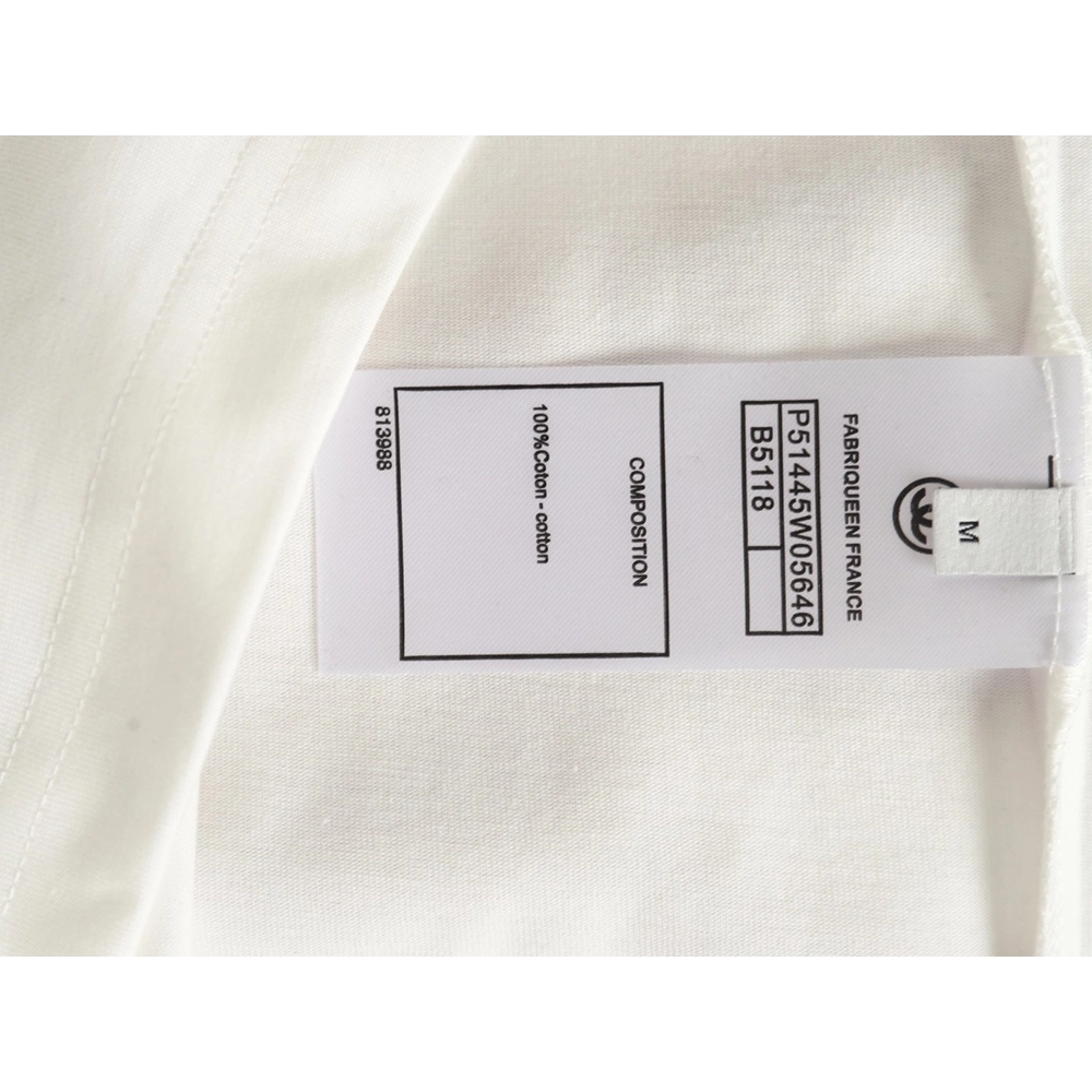 Chanel woven embroidered short sleeves,Chanel