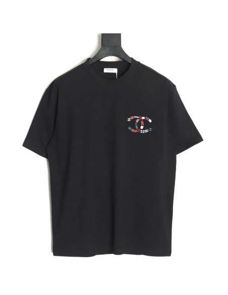 Chanel woven embroidered short sleeves TSK1,Chanel