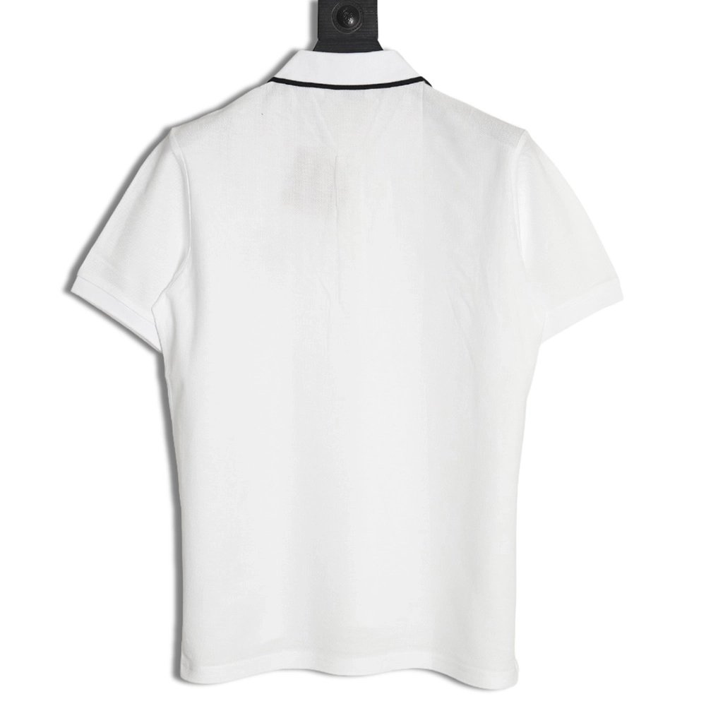 Burberry Rubiks Cube Embroidered Short Sleeve Polo Shirt,Burberry