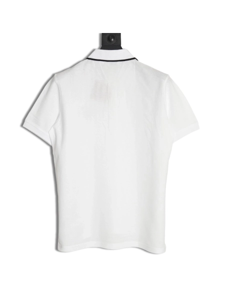 Burberry Rubiks Cube Embroidered Short Sleeve Polo Shirt,Burberry