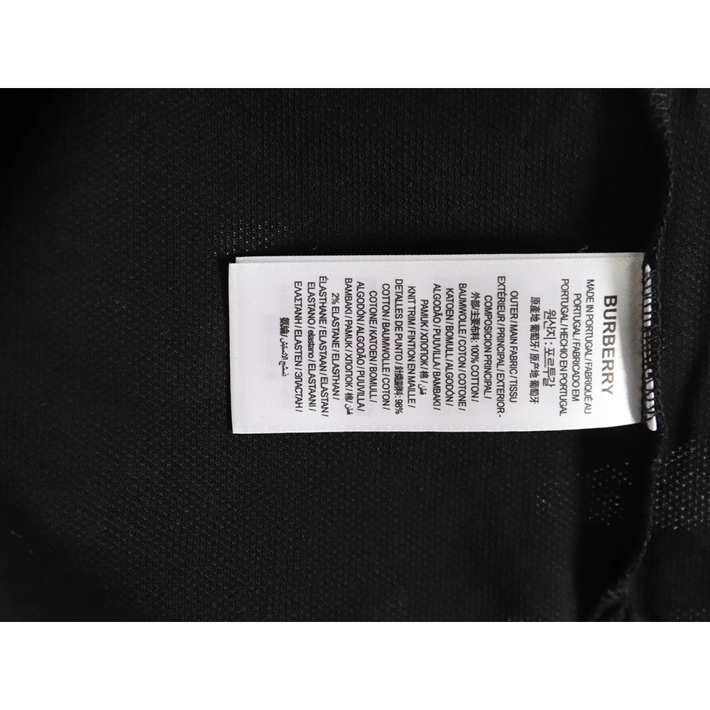 Burberry Rubiks Cube Embroidered Short Sleeve Polo Shirt TSK1,Burberry