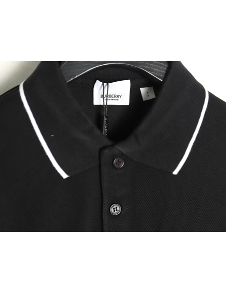 Burberry Rubiks Cube Embroidered Short Sleeve Polo Shirt TSK1,Burberry