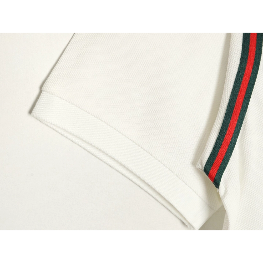Gucci webbing splicing short-sleeved POLO shirt,Gucci