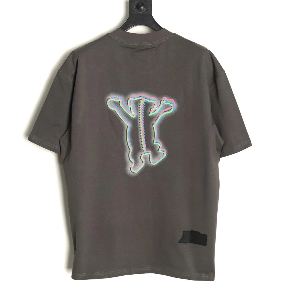 We11 Done Colorful Phantom Bear Print Short Sleeve T-shirt TSK1,We11done